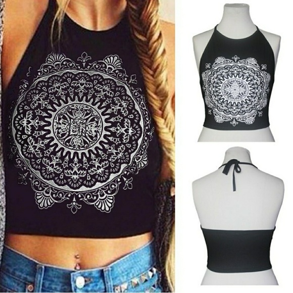 FLASH SALE 🦋Mandala Halter - Picture 2 of 6